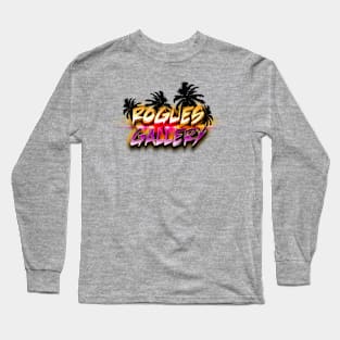 ROGUES GALLERY 80s Text Effects 2 Long Sleeve T-Shirt